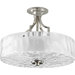 Caress 2 Light Semi Flush