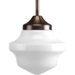 1 Light Mini School House Schoolhouse Pendant