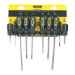 10 Pc. Standard Fluted Screwdriver Sets - 10 piece screwdriver set