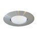 Open Recessed Trim in Brushed Nickel