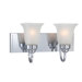 Parker Two Light Bath Lamp in Chrome