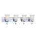 Parker Four Light Bath Lamp in Chrome