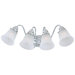 Charlotte Four Light Bath Lamp in Chrome