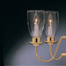 Clear Hurricane Glass Shade