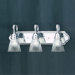 Trumpet Arm Vanity Light in Polished Chrome