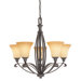 Magnolia 5 Light Chandelier