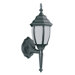 Small Outdoor Wall Lantern in Matte Black - Energy Star