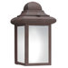 Small Outdoor Wall Lantern in Tile Bronze - Energy Star