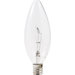 Decor B10 15 Watt 120 V Incandescent Bulb in Clear (Set of 2)