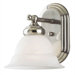 Wall Sconce in Brushed Nickel