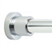 Bollard Shower Curtain Rod and Holders Set