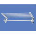 Square Bollard 25" Shelf / Towel Rod