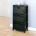 Onyx 3 Drawer Cabinet in Black