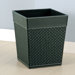Onyx Wastebasket in Black