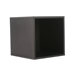Cube 15" Open Storage Cube in Black