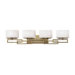 Lanza Vanity Light in Brushed Bronze
