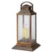 Revere 3 Light Pier Mount Outdoor Wall Lighting