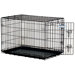 ProValu Single-Door Dog Crate in Black
