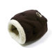 Cat Cave Cat Bed in Chocolate/Sheepskin