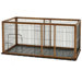 Expandable Medium Pet Pen With Tray in Autumn Matte Finish