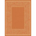 Courtyard Terracotta/Natural Rug