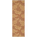 Courtyard Brick/Natural Rug