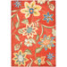 Blossom Orange/Multi Floral Rug