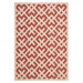 Courtyard Red / Bone Rug