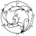 Wrought Iron Tealight Wall Decor