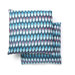 Taylor Diamond Ikat Decorative Pillows in Blue (Set of 2)