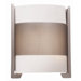 Wall Sconce in Brushed Steel
