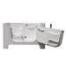 Handi-Tub Walk in Soaker Bath Tub in White