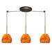 Bolla 3 Light Linear Mini Pendant