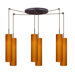 Stilo 6 Light Mini Pendant