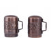 Antique Embossed Heritage Stovetop Salt and Pepper Set