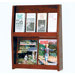 Four Magazine and Eight Brochure Wall Display