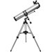 675 Power, 900114 Starwatcher Reflector Telescopes, EQ, Silver, Red Dot Finderscope, Astronomy Software
