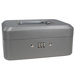 Small Gray Combination Lock Box