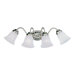 7" x 19"  Vanity Light in Satin Nickel