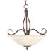 Bryce 3 Light Inverted Pendant