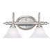 Polar  Vanity Light in Pewter