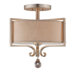Rosendal 2 Light Semi Flush Mount
