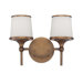 Hagen 2 Light Bath Vanity Light