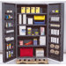48" Wide Welded Storage Cabinet with Deep Doors