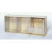 Clear Tip Out Bins (3 Compartments)