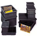 Conductive Dividable Grid Storage Containers (8" H x 10 7/8" W x 16 1/2" D)