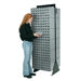 52" Double Sided Interlocking Storage Cabinet Floor Stand
