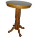 Florence Pedestal Pub Table in Fruitwood