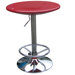 Luna Adjustable Pub Table in Red