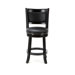 Augusta 24" Counter Stool in Black
